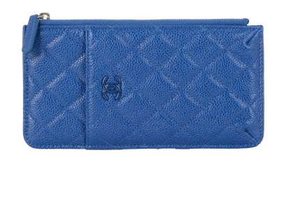 Chanel Zipped Card & Phone Holder, front view
